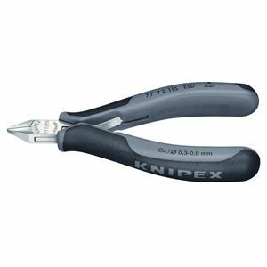 【新品】KNIPEX（クニペックス）7772-115ESD エレクトロニクスニッパー