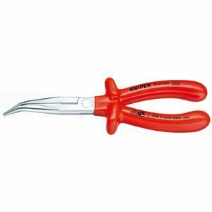 【新品】KNIPEX（クニペックス）2627-200 絶縁40゜先曲ラジオペンチ 1000V