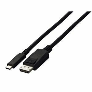 【新品】EIZO USB Type-C - DisplayPort 変換ケーブル （2m） ブラック CP200-BK
