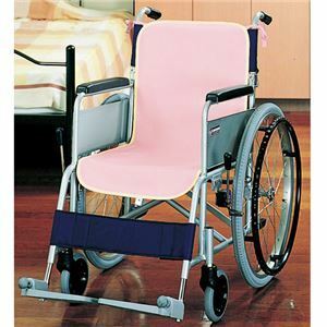 【新品】（まとめ）ケアメディックス 車椅子シートカバー ピンク 44020P 1パック（2枚） 【×3セット】