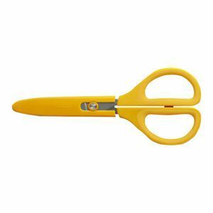 [Новое] (Сводка) Ножницы Kokuyo (Sakusa) Gloules Blade пересечение 65 мм желтой сыпь -P280Y 1 ПК [× 10 комплектов]