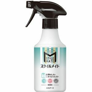 【新品】（まとめ）白元アース スタイルメイト 衣類のしわ・ニオイとりミスト 無香料 本体 300ml 1本 【×10セット】