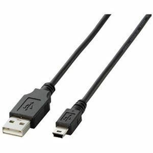 【新品】（まとめ）エレコム USB-MicroUSBケーブル1m U2C-M10BK【×10セット】