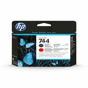 【新品】HP（Inc.） HP744プリントヘッド マットブラック/レッド F9J88A