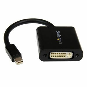 【新品】（まとめ）StarTech.com MiniDisplayPort-DVI変換アダプタ ブラック オス/メス 1920×1200対応 MDP2