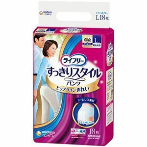 [Новая] (Сводка) Uni / Charm Life Clean Style Bannes Blue L 1 Pack (18 штук) [× 3 комплекты]