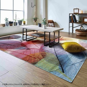 【新品】トルコ製 ウィルトン織カーペット『ハミン RUG』約80×140cm マルチ