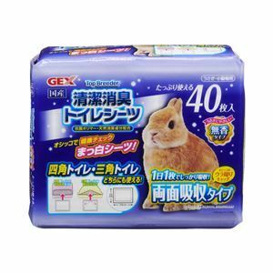 【新品】（まとめ） TopBreeder 清潔消臭トイレシーツ40枚入 （ペット用品） 【×5セット】