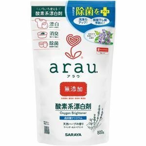 【新品】(まとめ) サラヤ arau. 酸素系漂白剤 800g 1パック 【×20セット】