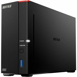 【新品】（まとめ）バッファロー LinkStationネットワーク対応HDD 1ドライブ 1TB LS710D0101 1台【×3セット】