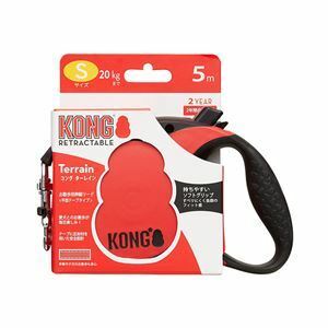 【新品】KONG(コング) ターレインレッド S (ペット用品)