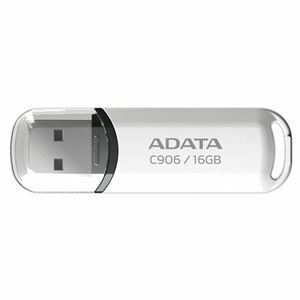 【新品】（まとめ）A-DATA C906小型USBフラッシュドライブ 16GB ホワイト AC906-16G-RWH 1個【×2セット】