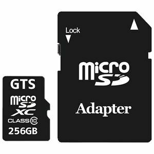【新品】（まとめ）GTS ドライブレコーダー向けmicroSDXCカード 256GB GTMS256DPSAD 1枚【×3セット】