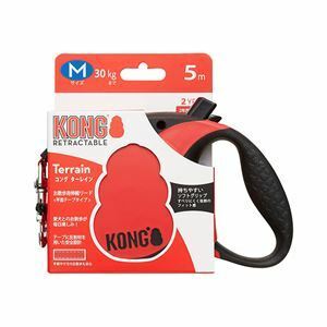 【新品】KONG(コング) ターレインレッド M (ペット用品)