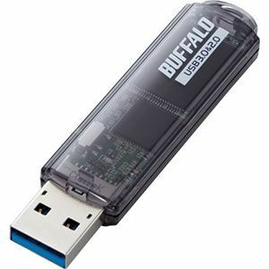 【新品】バッファロー USB3.0対応USBメモリー スタンダードモデル 32GB ブラック RUF3-C32GA-BK 1個