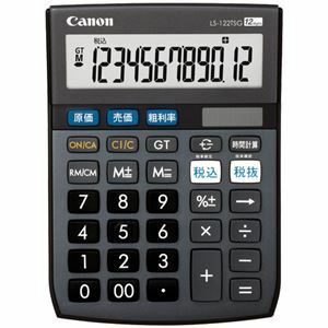 [ new goods ]( summarize ) Canon calculator LS-122TSG12 column Mini desk type 5571B001 1 pcs [×5 set ]