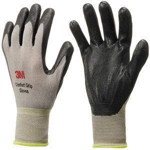 【新品】（まとめ）3M 一般作業用コンフォートグリップグローブ M グレー GLOVE GRA M 3P 1パック(3双)【×10セット】