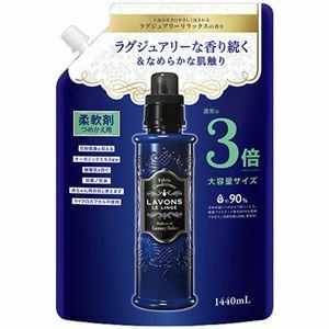 【新品】ネイチャーラボ ラボン 柔軟剤ラグジュアリーリラックス つめかえ用 3倍サイズ 1440ml 1個