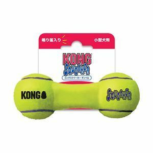 【新品】(まとめ) KONG(コング) スクイーカーダンベル S (ペット用品) 【×5セット】