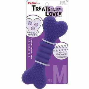 【新品】（まとめ）TREATS LOVER ボーン M【×3セット】 (犬用玩具)