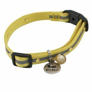 【新品】（まとめ）CAT COLLAR ラインカラー イエロー【×3セット】 (猫用品/首輪)