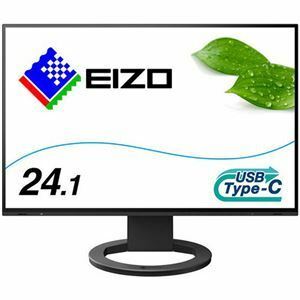 【新品】EIZO FlexScan 24.1型カラー液晶モニター 1920×1200mm ブラック EV2485-BK 1台