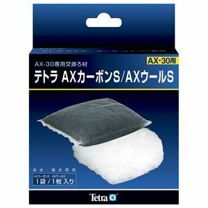 【新品】（まとめ）テトラ AXカーボンS/AXウールS【×5セット】 (観賞魚/水槽用品)