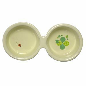 【新品】（まとめ）ハッピーディッシュ ダブル【×5セット】 (小動物用品/食器・給水器)