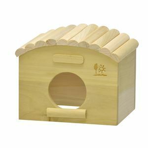 【新品】（まとめ）広葉樹ハウス（丸太屋根）【×3セット】 (小動物用品/玩具)