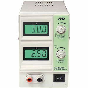 【新品】A&D(エーアンドデイ)電子計測機器 直流安定化電源(30V、2.5A)AD-8724D