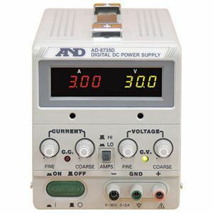 【新品】A&D(エーアンドデイ)電子計測機器 直流安定化電源(30V、3A)AD-8735D