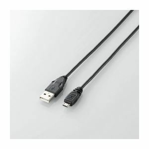 【新品】(まとめ)エレコム Micro-USB(A-MicroB)ケーブル U2C-AMB15BK【×5セット】