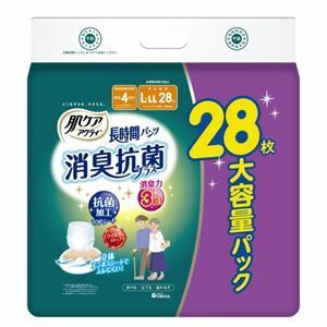 【新品】日本製紙クレシア 肌ケアアクティ 長時間パンツ L-LL 28枚 1パック