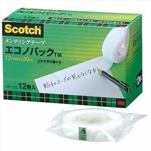 【新品】3M Scotch スコッチ メンディングテープエコノパック 12mm 3M-MP-12S