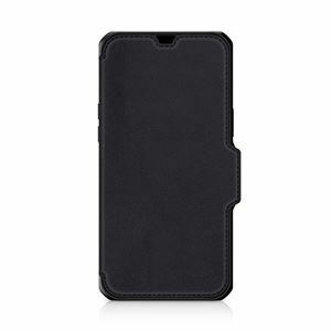 【新品】ITSKINS Hybrid Folio Leather for iPhone 13 mini/12 mini [Black with rea