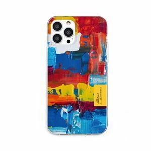 【新品】dparks ソフトケース for iPhone 13 Pro Painting Blending POP DS21187i13P