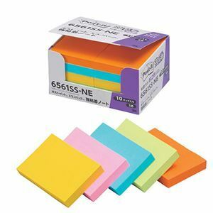 【新品】3M Post-it ポストイット エコノパック 強粘着ノート ネオンカラー 混色 3M-6561SS-NE