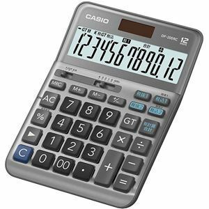 [ new goods ] Casio Computer CASIO reduction tax proportion calculator desk type 12 column DF-200RC-N