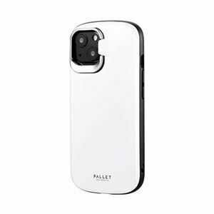 【新品】LEPLUS iPhone 13 スタンド付超軽量・極薄・耐衝撃ハイブリッドケース「PALLET STAND」 マットホワイト LP-IM21