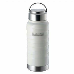 【新品】【2個セット】 カクセー マインドフリー ステンレスボトル ホワイト 550ml MF-05W 水筒