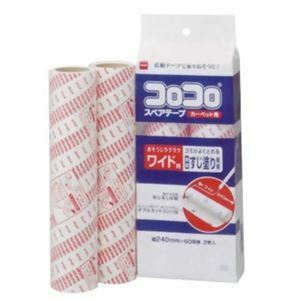 【新品】コロコロ スペアテープ 【ワイド用 2巻入 3個セット】 約幅240mm×60周巻き ニトムズ 〔リビング 玄関 ベッドルーム〕