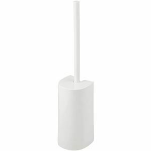 [ new goods ] toilet brush / washing thing [ case attaching white 3 piece set ] approximately width 8.5× depth 10.5× height 38cmrekFLEX ( store . shop off .