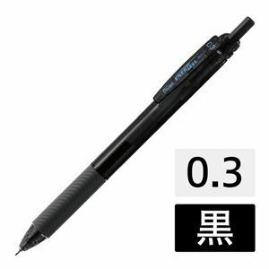 【新品】(まとめ) ぺんてる エナージェルエス BLN123-A 黒 10本 0.3mm 【×10セット】