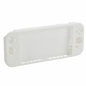 【新品】Digio2 SWITCH 有機ELモデル用 シリコンカバー 一体型タイプ ホワイト SZC-SWE05W