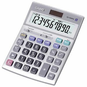 [ new goods ] Casio Computer business practice calculator inspection . desk type 10 column silver DS-10WKA-N