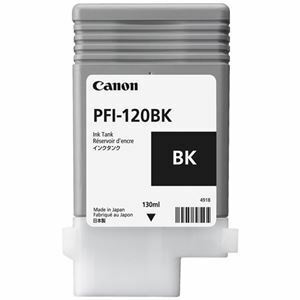 【新品】(まとめ) CANON(キヤノン) 【純正】 インクタンク PFI-120BK ブラック 【×2セット】