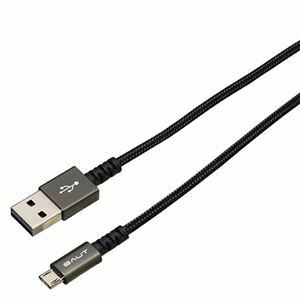 【新品】【5個セット】BAUT PREMIUM両面microUSBケーブル 2A 2.0m ガンメタ BUSMRAN200GMX5