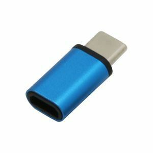 【新品】【5個セット】BAUT Type-C/micro変換コネクタ USB2.0 3A ブルー BCCMC30BLX5