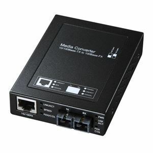 【新品】サンワサプライ 光メディアコンバータ LAN-EC202C10