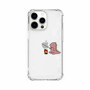 【新品】AKAN ソフトタフケース for iPhone 13 Pro たき火 ピンク AK21003i13P